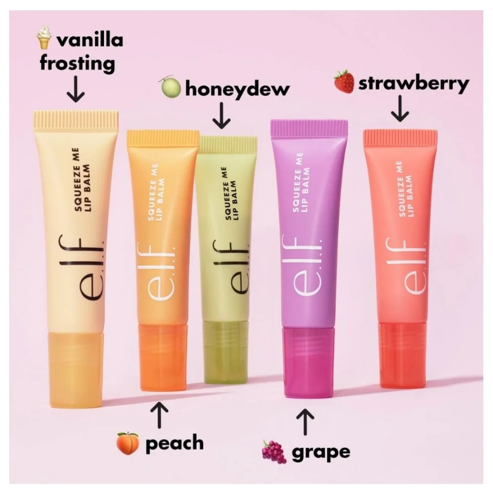 e.l.f. Squeeze Me Lip Balm Scent: Grape 🍇✨ 🆕